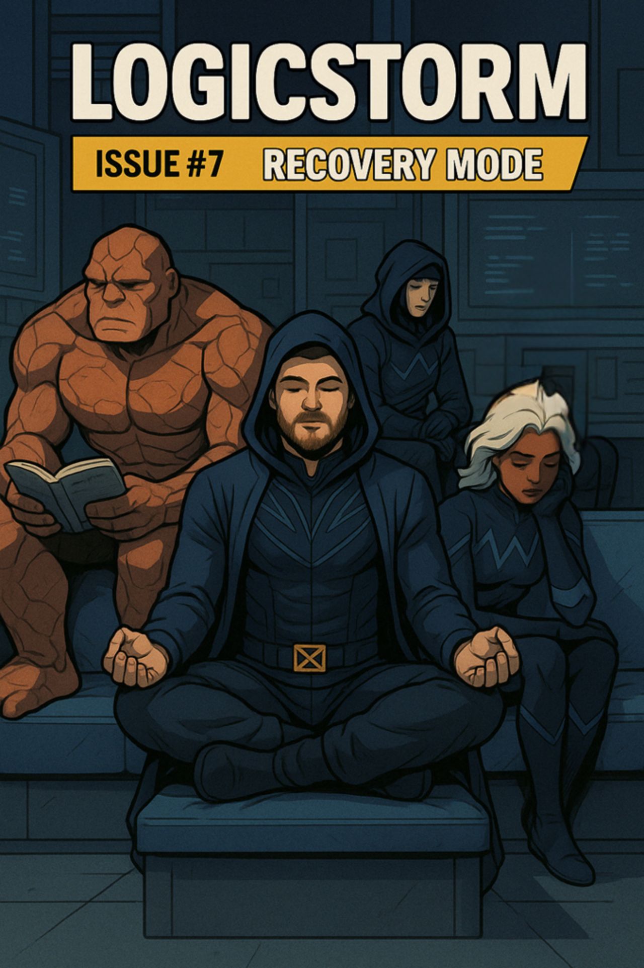 Logic Storm comic cover #7 Recovery Mode