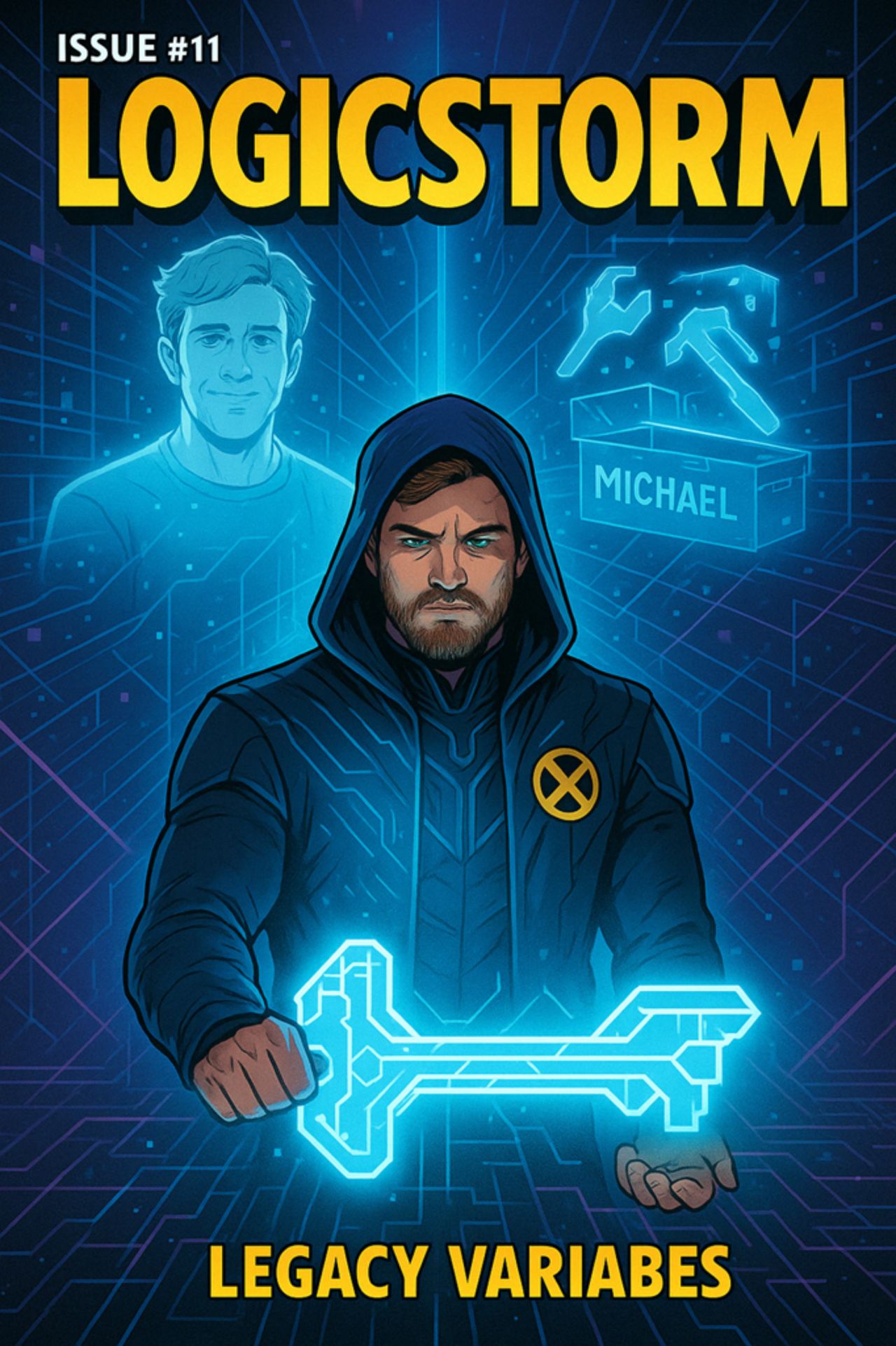 Logic Storm comic cover #11 Legacy Variables